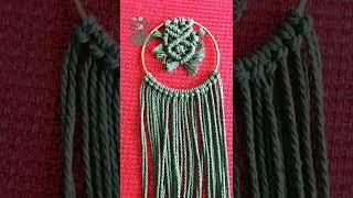 Satisfactory process of creation | Mini dreamcatcher