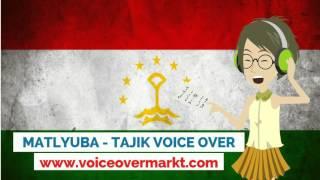 TAJIK FEMALE VOICEOVER - voicevermarkt.com