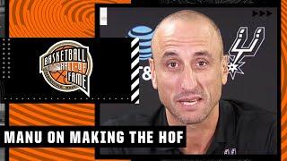 Manu Ginobili on making Basketball Hall Of Fame and winning gold for Argentina 