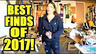 BEST FINDS OF 2017!! - The ORIGINAL GoPro Garage Sale Vlog!