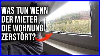 Was tun, wenn der Mieter einem die Wohnung zerstört?