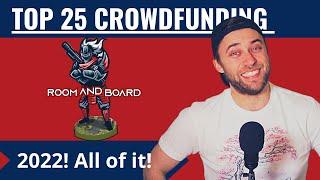 Top 25 of 2022 | Favourite Crowdfunding Campaigns of 2022