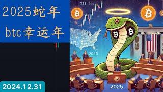 比特币2024年度回顾，展望2025年大牛市！威科夫基础知识 精彩讲解spring ，美股RGTI 会员已经获得了4倍收益！佩服 牛逼 #量子科技