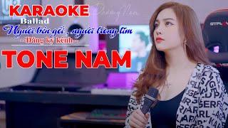 NGƯỜI BÊN GỐI NGƯỜI TRONG TIM KARAOKE TONE NAM