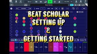 Beat Scholar by Modalics - Setting Up & Getting Started - Incredible Drums - Tutorial for the iPad