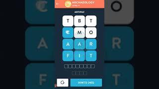 Wordbrain 2 Word Specialist Archeology Level 4 Walkthrough