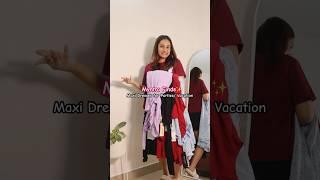 MAXI DRESSES FOR PARTIES/VACTION FROM MYNTRA #myntrahaul  #myntrafinds