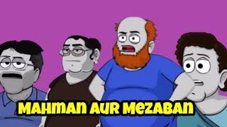 Mahman aur mezaban # sharum ki sketch book # haji dilbar