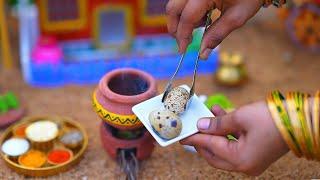 Mini Pakora Recipe | Miniature Egg Pakoda | Mini Food