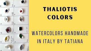 Thaliotis.colors: romantic watercolors handmade in Italy. You can't miss this!