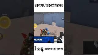 Regaltos Fastest 1v4 Clutch in 10 Second  | Regaltos Ne Career Khatam Kar Dala  |  #Shorts