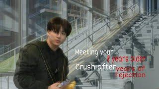 Meeting your 8 years older crush who rejected you years ago |Jungkook ff| Oneshot.