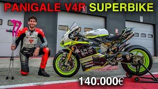 TORNO IN PISTA IN MOTO! - Provo una SUPERBIKE da MONDIALE - Ducati Panigale V4R WSBK