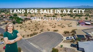 Land For Sale in Arizona City - 9731 Residential LOT