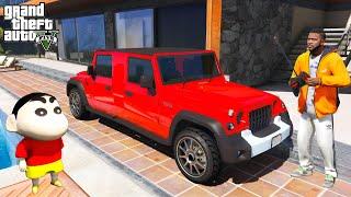 Franklin & Shinchan Stealing Two Face Mahindra Thar Car in Gta 5 | Gta V Gameplay