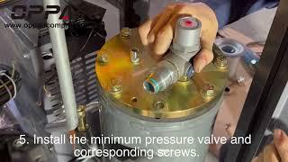 How to maintain screw air compressor? How to replace the oil separator? Air compressor maintenance