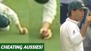 The controversial Ganguly catch by Michael Clarke - SCG, 2008
