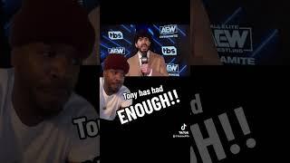 Tony Khan back is against the wall | #shorts #aewshorts