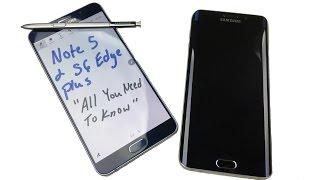 Galaxy Note 5 & Edge Plus Review: "All You Need to Know"