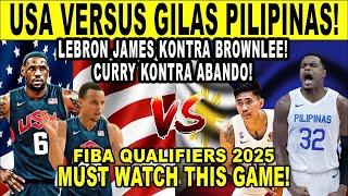 GILAS PILIPINAS vs USA - Christmas Thrilling Game Battle! FIBA Qualifiers 2025 - 2k24