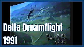 Delta Dreamflight EXTINCT Disney World Ride clips - 1991