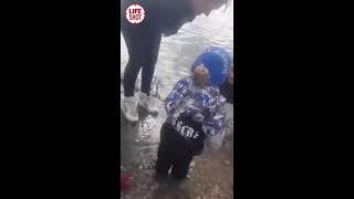 В Белгороде семью бухариков могут лишить родительских прав за то, что их ребёнок прыгнул в пруд