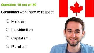 British Citizen Attempts The Canadian Citizenship Test