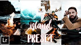 how to edit island PRESET . lightroom editing tutorial.ER editz