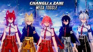 Zani x Changli (Zangli) Mega Toggle Mod Showcase - Woju Mod - Wuthering Waves 1.4 Mod