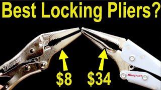 SNAP ON "Locking Pliers" Best? Let's find out! Snap On vs Irwin, Milwaukee, Irwin, Tekton, CH Hanson