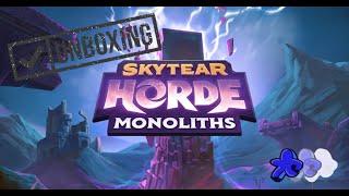 SkyTear Horde Monoliths Deluxe Unboxing