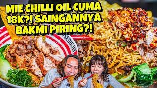 MURAH! MIE CHILLI OIL HARGA 18K!? SAINGAN BAKMI PIRING KAH?