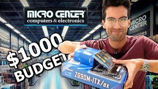 Building an ITX Gaming PC in Micro Center and Giving It Away!