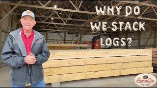 Why Do We Stack Logs? | Honest Abe Log Homes