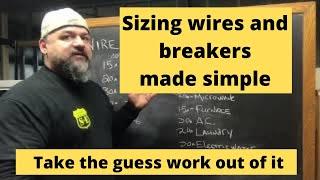 "Confused About Wire & Breaker Sizes? Here's What You Need to Know!"