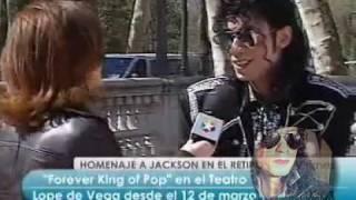 Entrevista a Mampuele y David en el retiro de Madrid por Telemadrid