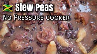 Jamaican Stew Peas with Pigs tail