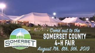 2019 Somerset County 4-H Fair promotional video