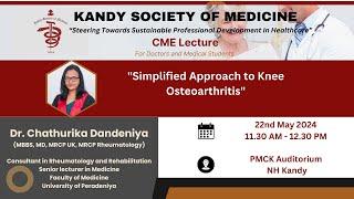 "Simplified Approach to Knee Osteoarthritis"