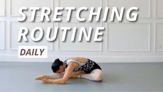 10 min Daily Stretching Routine - Full body Stretching Routine | Ballet For All