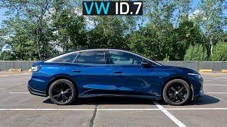 2024 VW ID.7 Pro Business Premium 286 HP POV TEST DRIVE