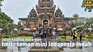 Beautiful Indonesia Mini Park⁉️ called Taman Mini Indonesia Indah [tmii] keliling naik wara-wiri