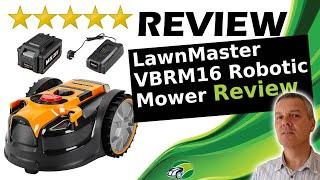 LAWNMASTER VBRM16 OcuMow™ Review - Drop And Mow Robotic Lawnmower