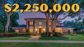 Touring Clearwater's Premier Gated Community | Woodsong Luxury Home