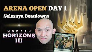Selesnya Beatdowns | Arena Open Day 1 | Modern Horizons 3 Sealed | MTG Arena