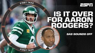 Stephen A. says Aaron Rodgers 'ABSOLUTELY' cost Robert Saleh & Joe Douglas their jobs | First Take