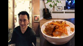 韩国风味牛肉饭, 一碗不够吃 Korean style beef with rice