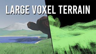 Gigantic Smooth Voxel Terrain with Level of Detail | Advanced Computer Graphics |