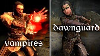 Who Should You REALLY Side With - Vampires or Dawnguard in Skyrim SE
