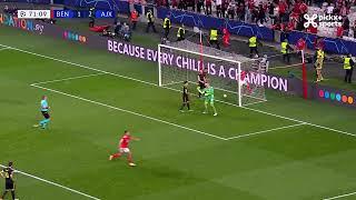 Champions League 23/02/2022 / Goal Yaremchuk against Ajax